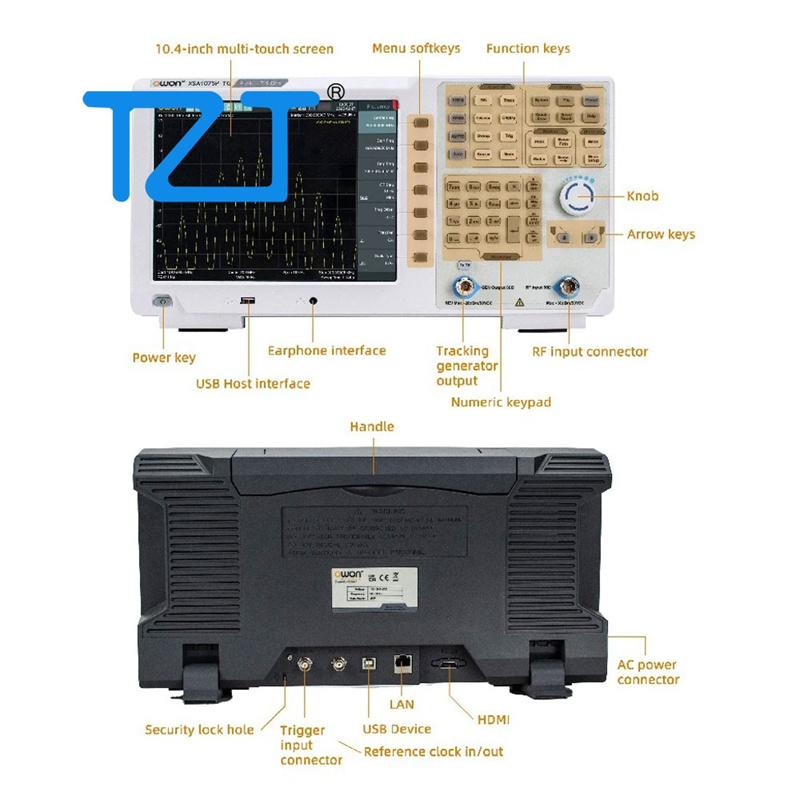 TZT OWON XSA1015P-TG/XSA1032P- - Spectrum Analyzer Tracking Generator 1.5Ghz recension och pris