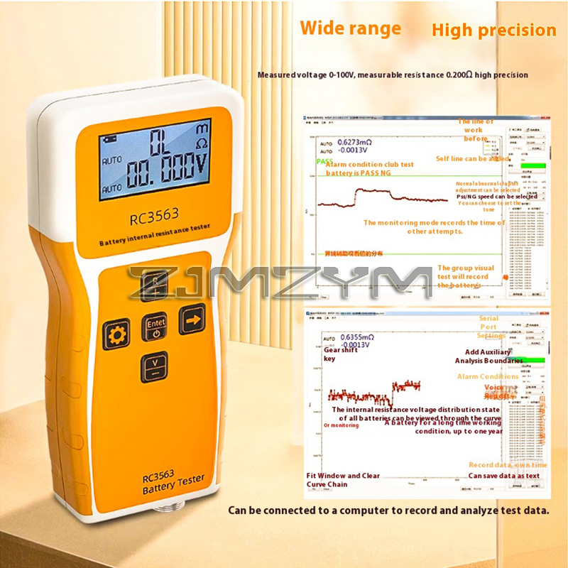 RC3563 Battery Voltage Interna - Battery Internal Resistance Tester Four Wire recension och pris
