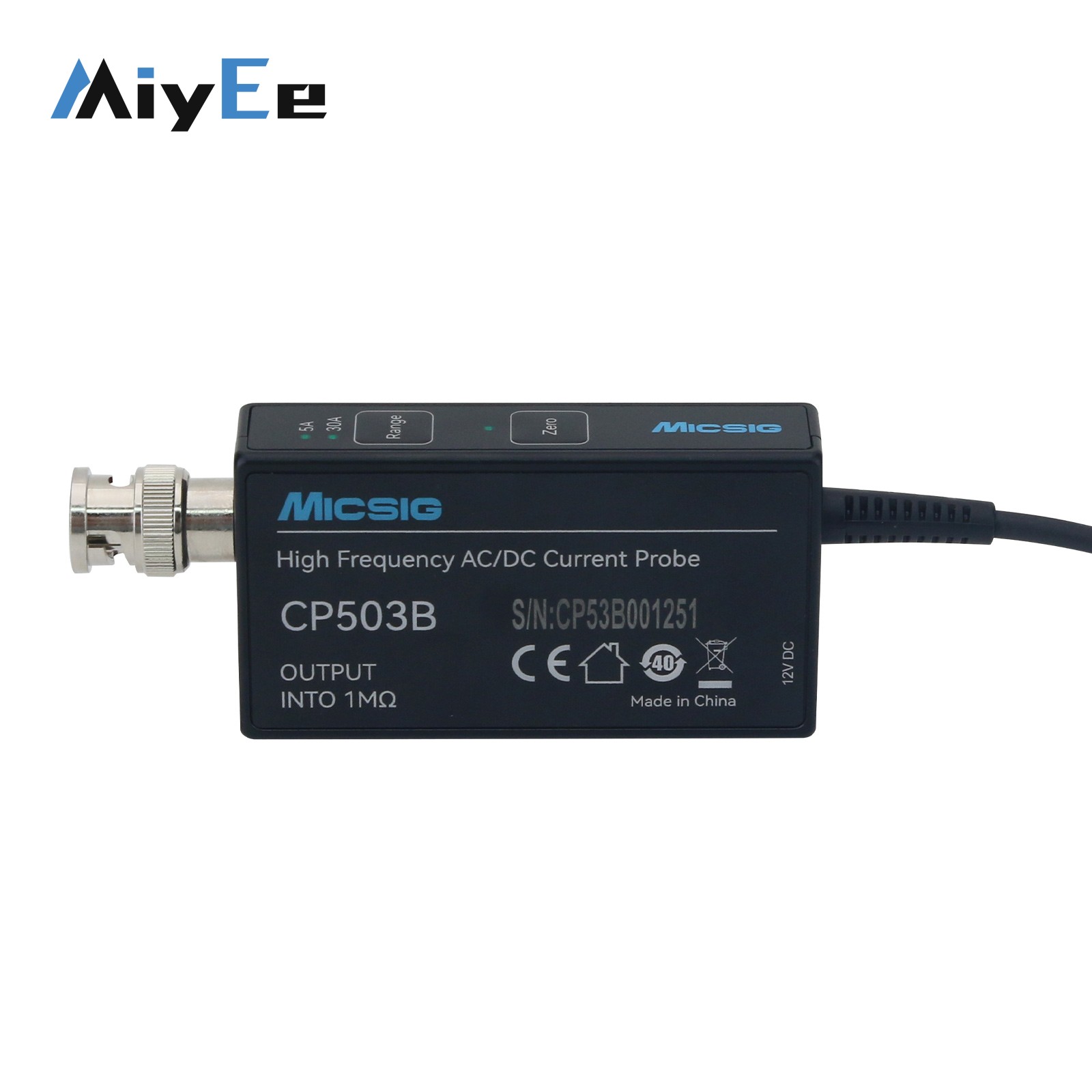 Micsig CP503B 50MHz 5A/30A Dua - Current Probe Ac Dc 50Mhz Oscilloscope recension och pris