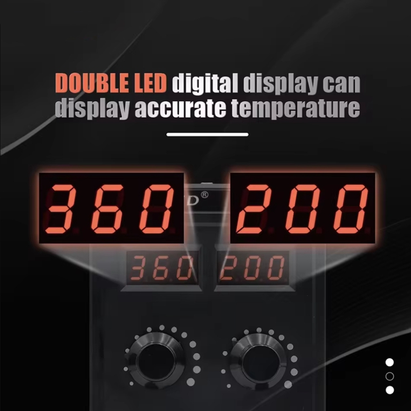 8586D SolderingStation 2in1 75 - Smd Rework Station Hot Air Soldering 2 In 1 recension och pris