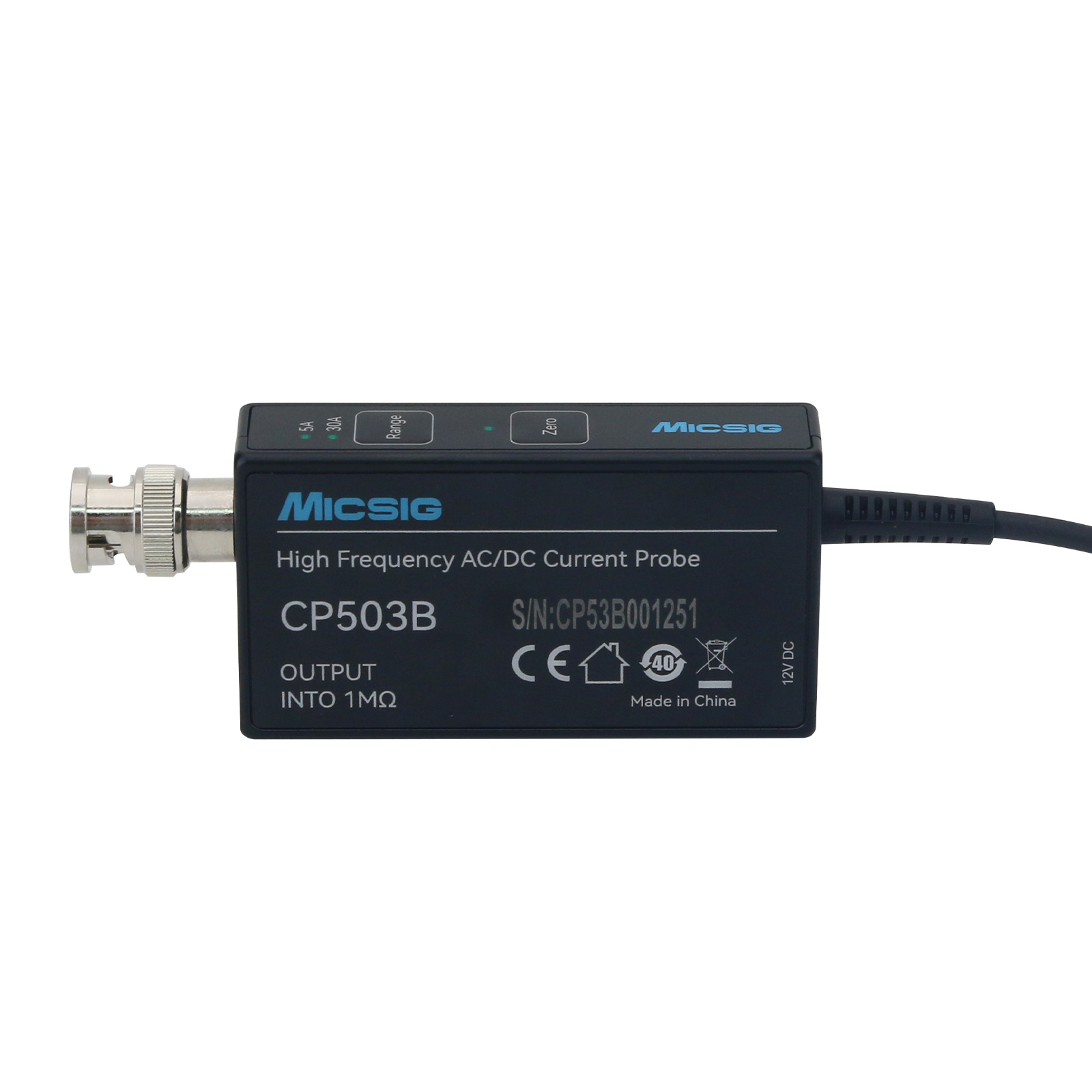 GOOD Micsig CP503B 50MHz 5A/30 - Current Probe Ac Dc 50Mhz Oscilloscope recension och pris