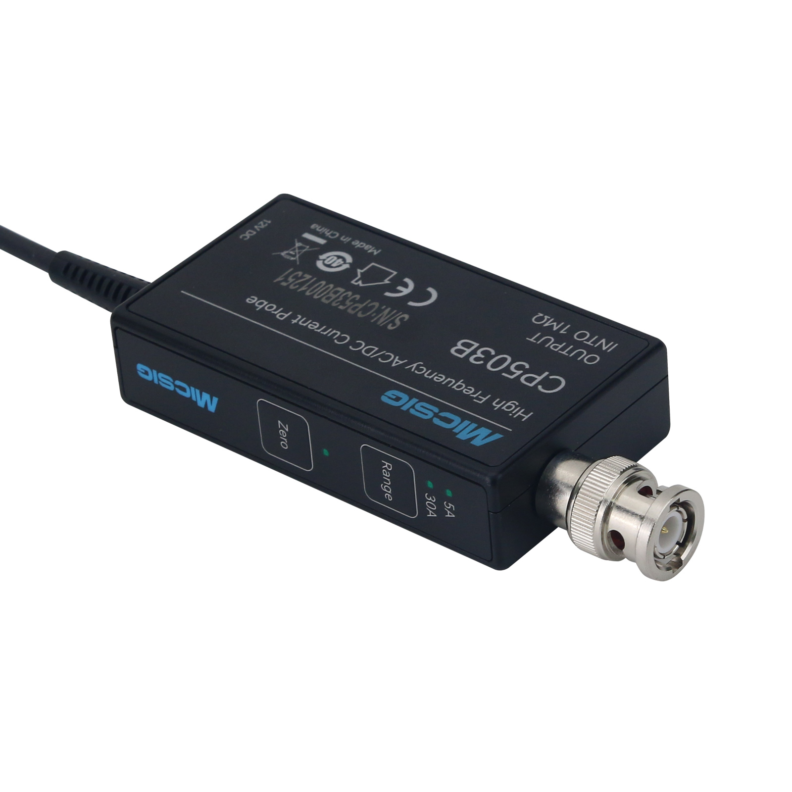 GOOD Micsig CP503B 50MHz 5A/30 - Current Probe Ac Dc 50Mhz Oscilloscope recension och pris