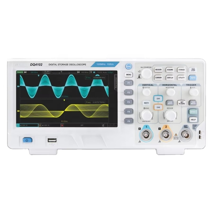 DQ9104 DQ9204 DIGITAL STORAGE  - Digital Storage Oscilloscope 4 Channel 100Mhz recension och pris