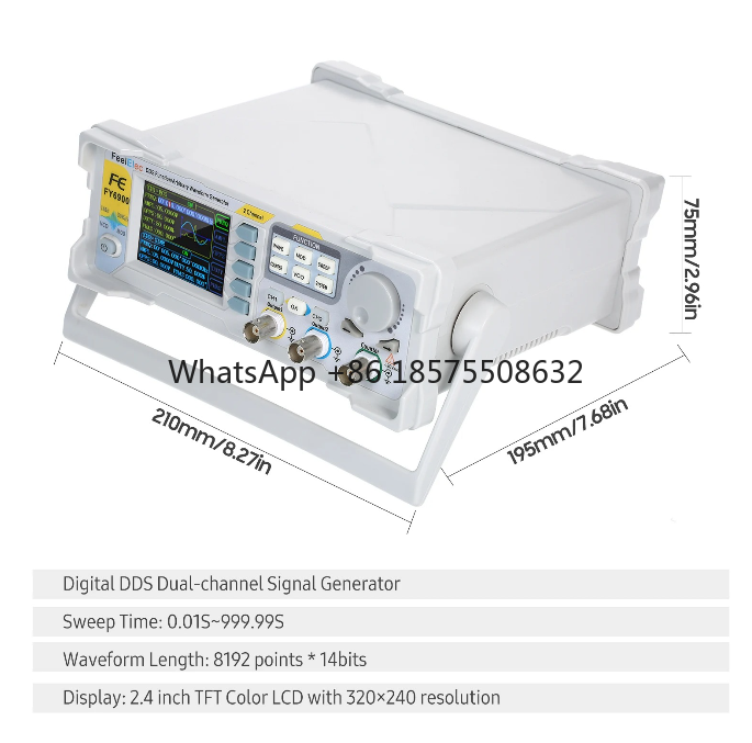 60MHz Function Signal Generato - Dual Channel Arbitrary Waveform Function Generator 60Mhz recension och pris