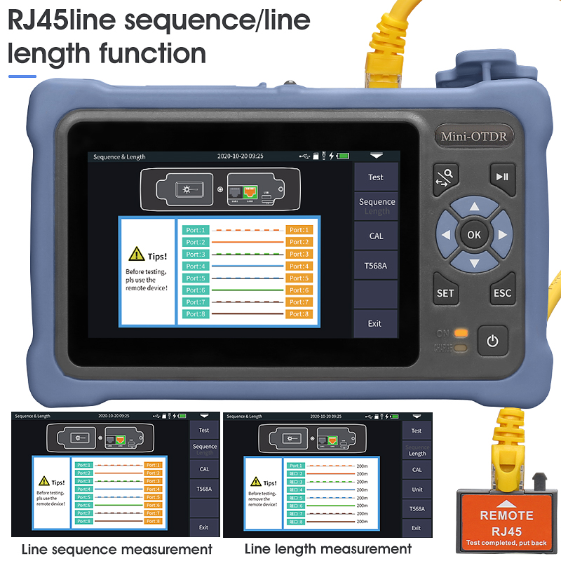 MINI OTDR 1310/1550nm 26/24dB  - Optical Time Domain Reflectometer Otdr 1310 1550Nm recension och pris