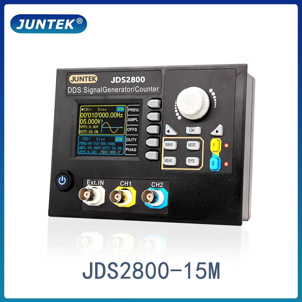 JDS2800-15M 60MHz DDS Function - Dual Channel Arbitrary Waveform Function Generator 60Mhz recension och pris