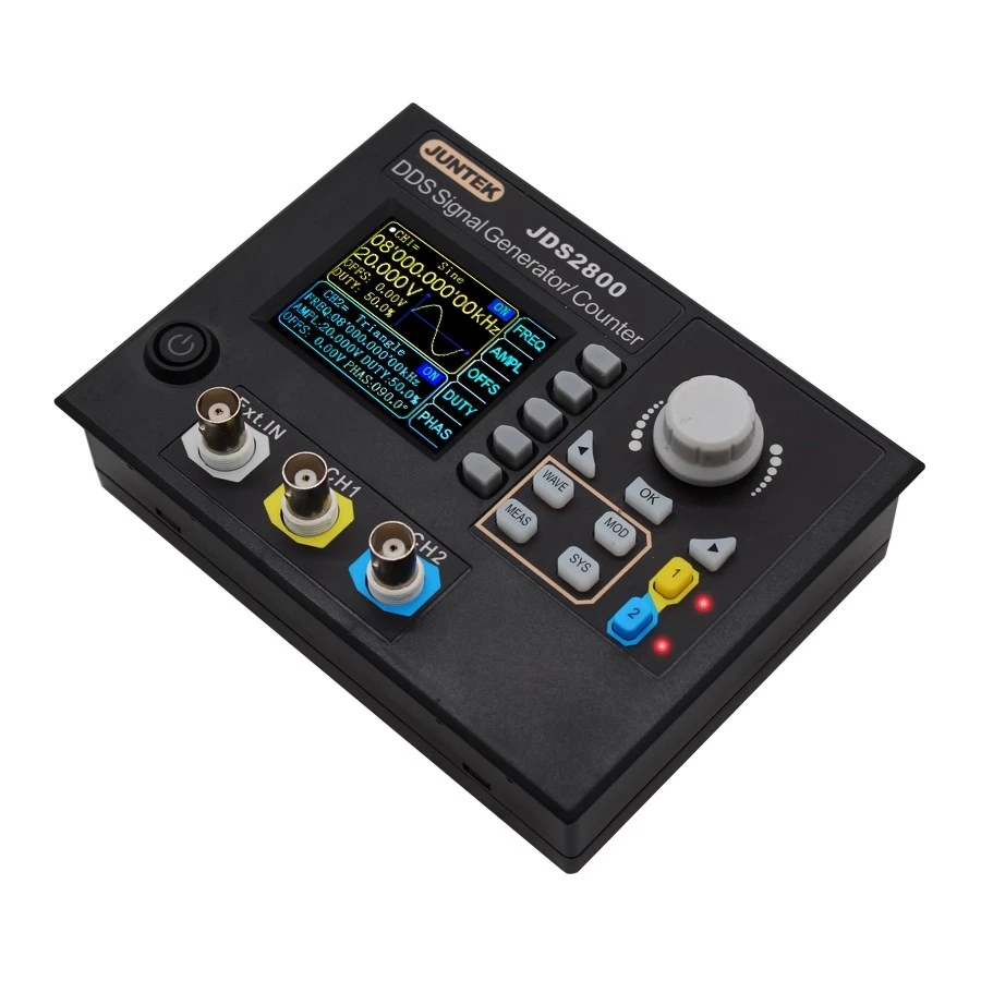 JDS2800-15M 60MHz DDS Function - Dual Channel Arbitrary Waveform Function Generator 60Mhz recension och pris