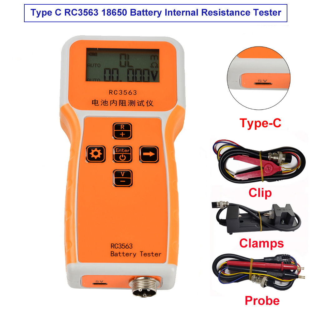 RC3563 18650 Battery Internal  - Battery Internal Resistance Tester Four Wire recension och pris