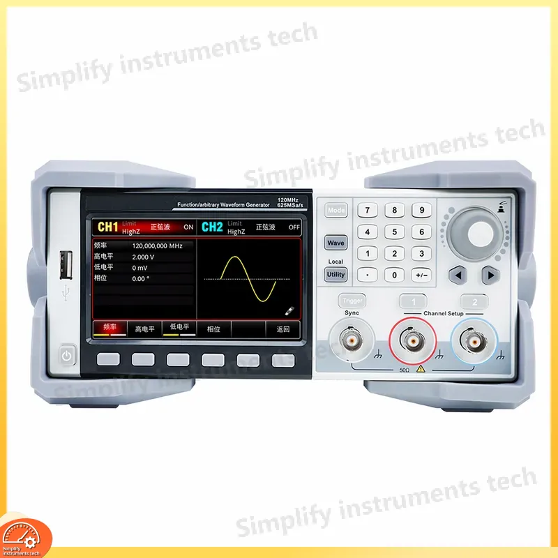 High Precision Arbitrary Wavef - Dual Channel Arbitrary Waveform Function Generator 60Mhz recension och pris