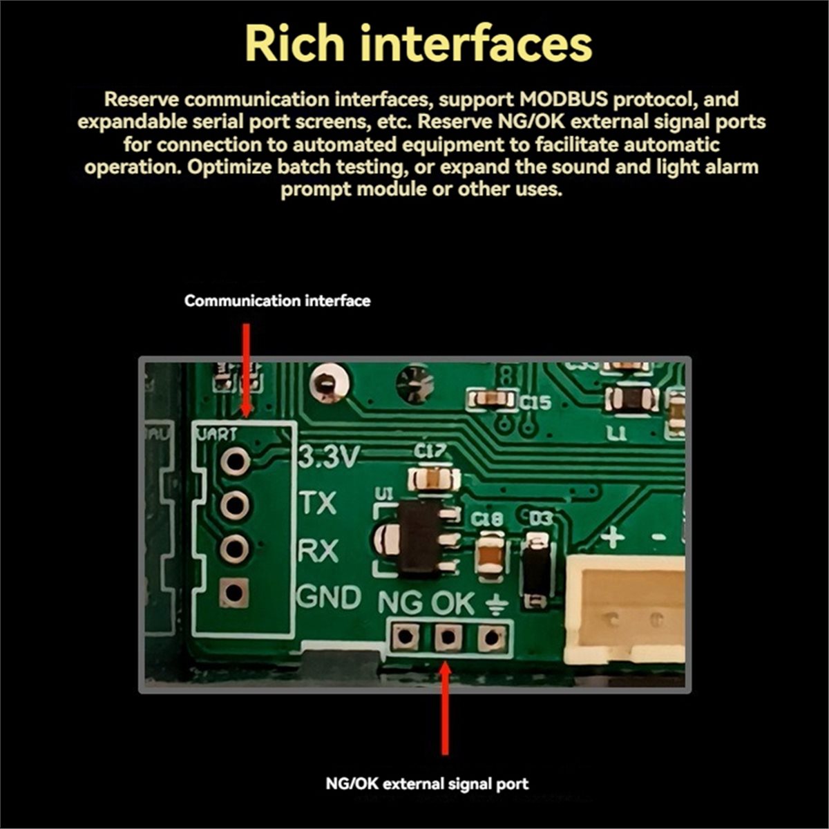 popop T459 DC 5V Four-Wire Bat - Battery Internal Resistance Tester Four Wire recension och pris
