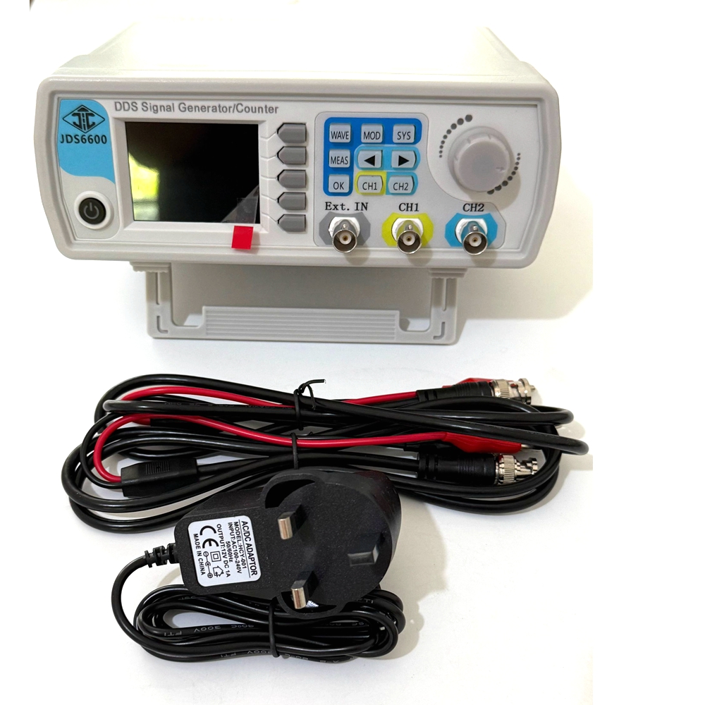 JDS6600 60MHz DDS Function Sig - Dual Channel Arbitrary Waveform Function Generator 60Mhz recension och pris