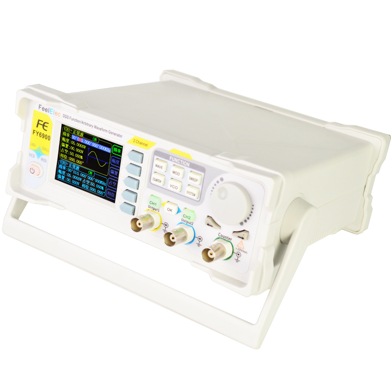 New FY6900 60MHz Dual Channel  - Dual Channel Arbitrary Waveform Function Generator 60Mhz recension och pris