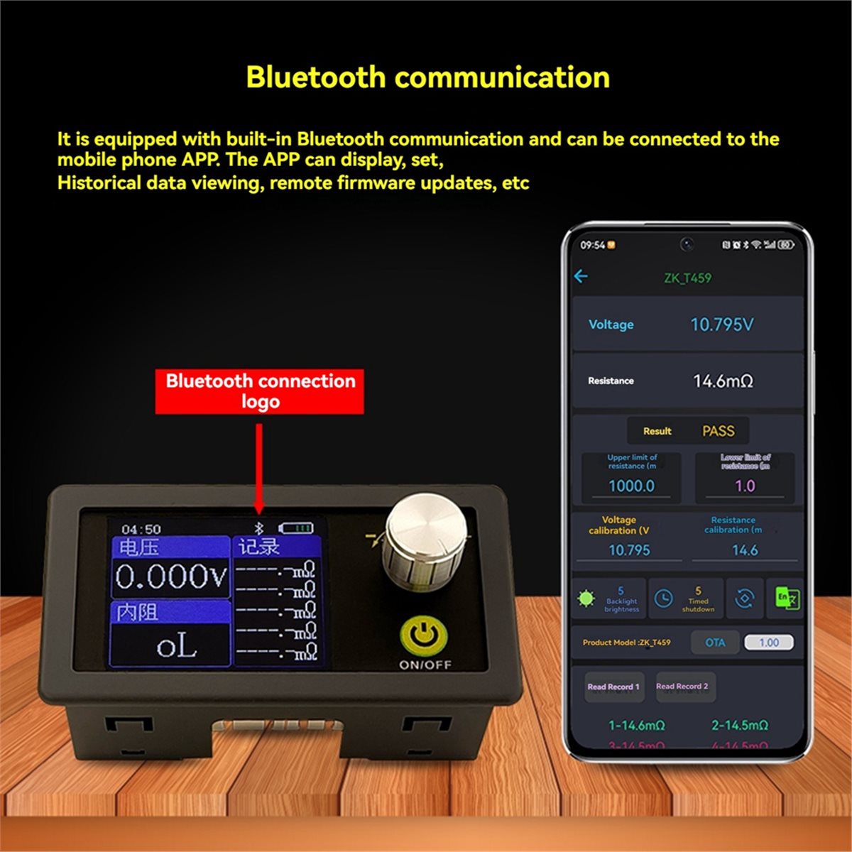 ABGN T459 DC 5V Four-Wire Batt - Battery Internal Resistance Tester Four Wire recension och pris
