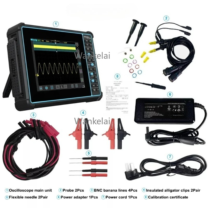 Micsig Automotive Tablet Oscil - Handheld Tablet Oscilloscope Touchscreen 100Mhz recension och pris
